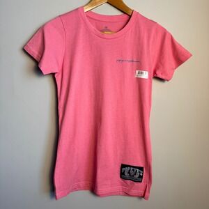 Popeyes Supplements Pink Graphic T-Shirt Womens Medium Popeye Athleisure Active